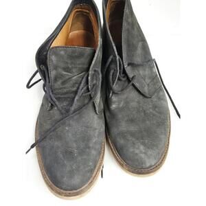 Frye Hudson Chukka Boots Faded Black Suede 3488089-BLK K15 Mens Size 10.5